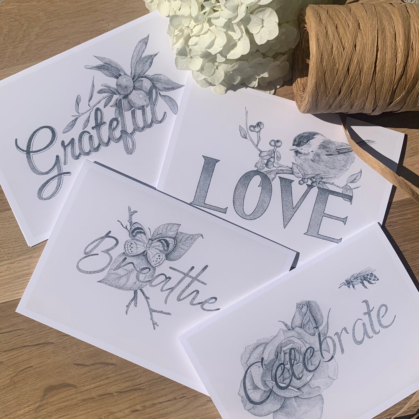 Word Art Card Pack